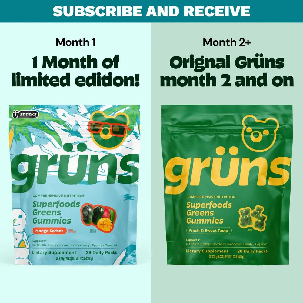Grüns Superfood Gummies - VidaVora